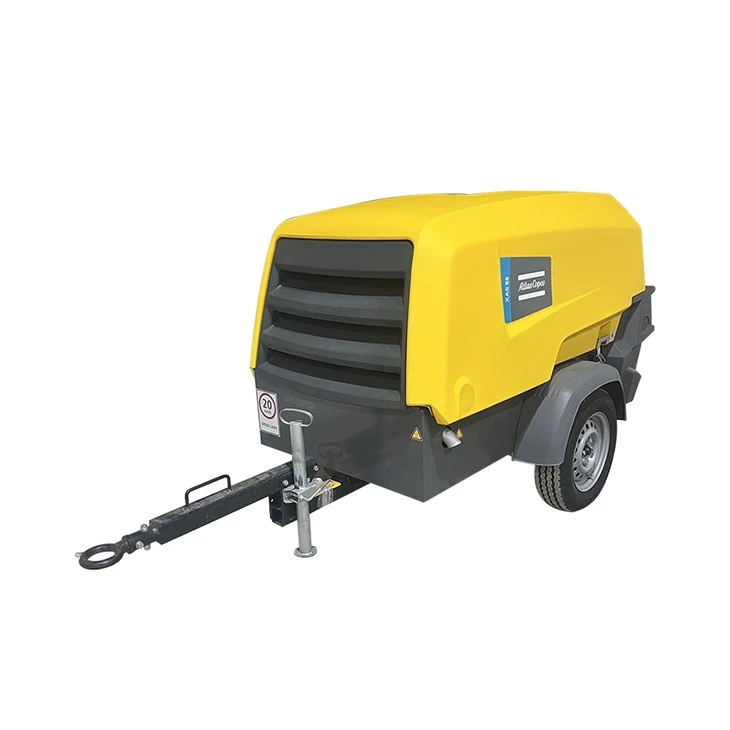 Atlas Copco เครื่องอัดอากาศดีเซลแบบพกพาขนาดเล็ก XAS88