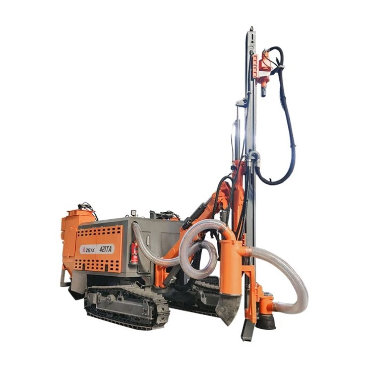 แท่นขุดเจาะแบบพกพาพื้นผิว DTH ในตัว 452T/452H