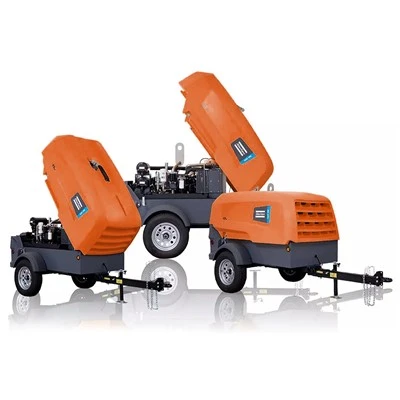 Atlas Copco Mobile Compressors Air Compressor สำหรับขาย